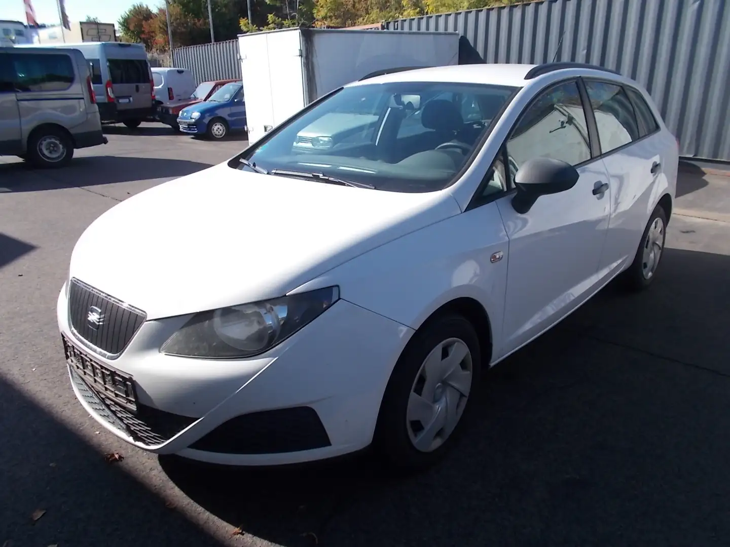 SEAT Ibiza 1.2 TDI ST Reference Eco MOTORSCHADEN Weiß - 1