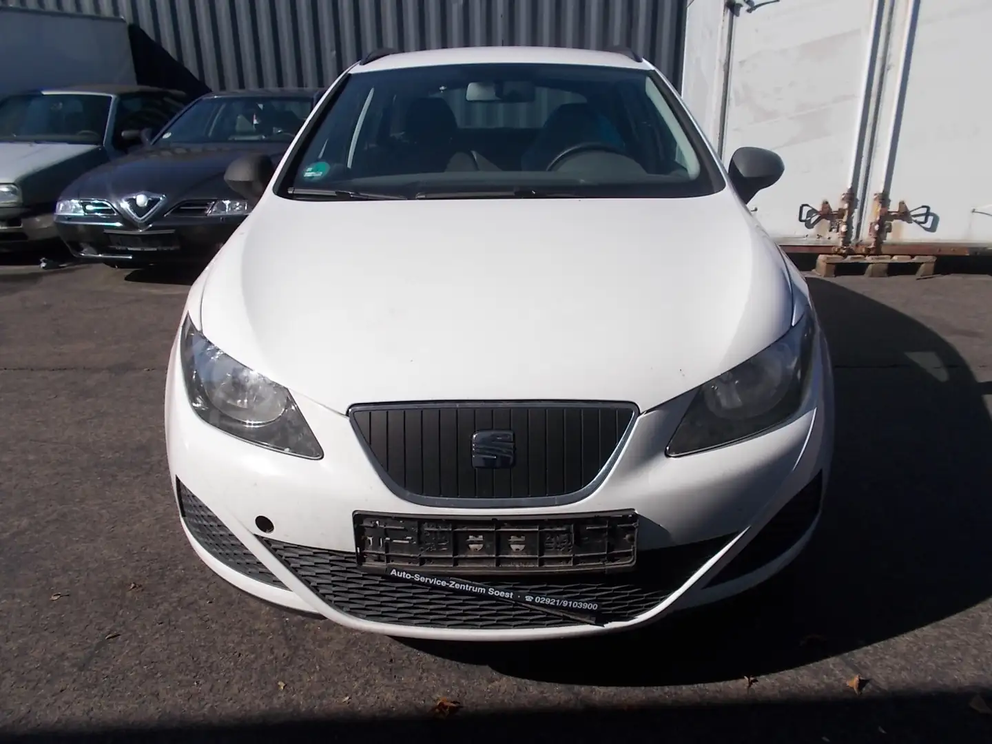 SEAT Ibiza 1.2 TDI ST Reference Eco MOTORSCHADEN Weiß - 2