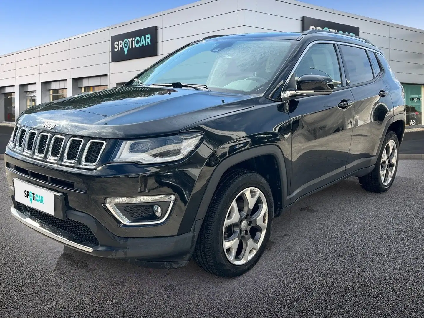 Jeep Compass II 2017 2.0 mjt Limited 4wd 170cv auto my19 Nero - 1