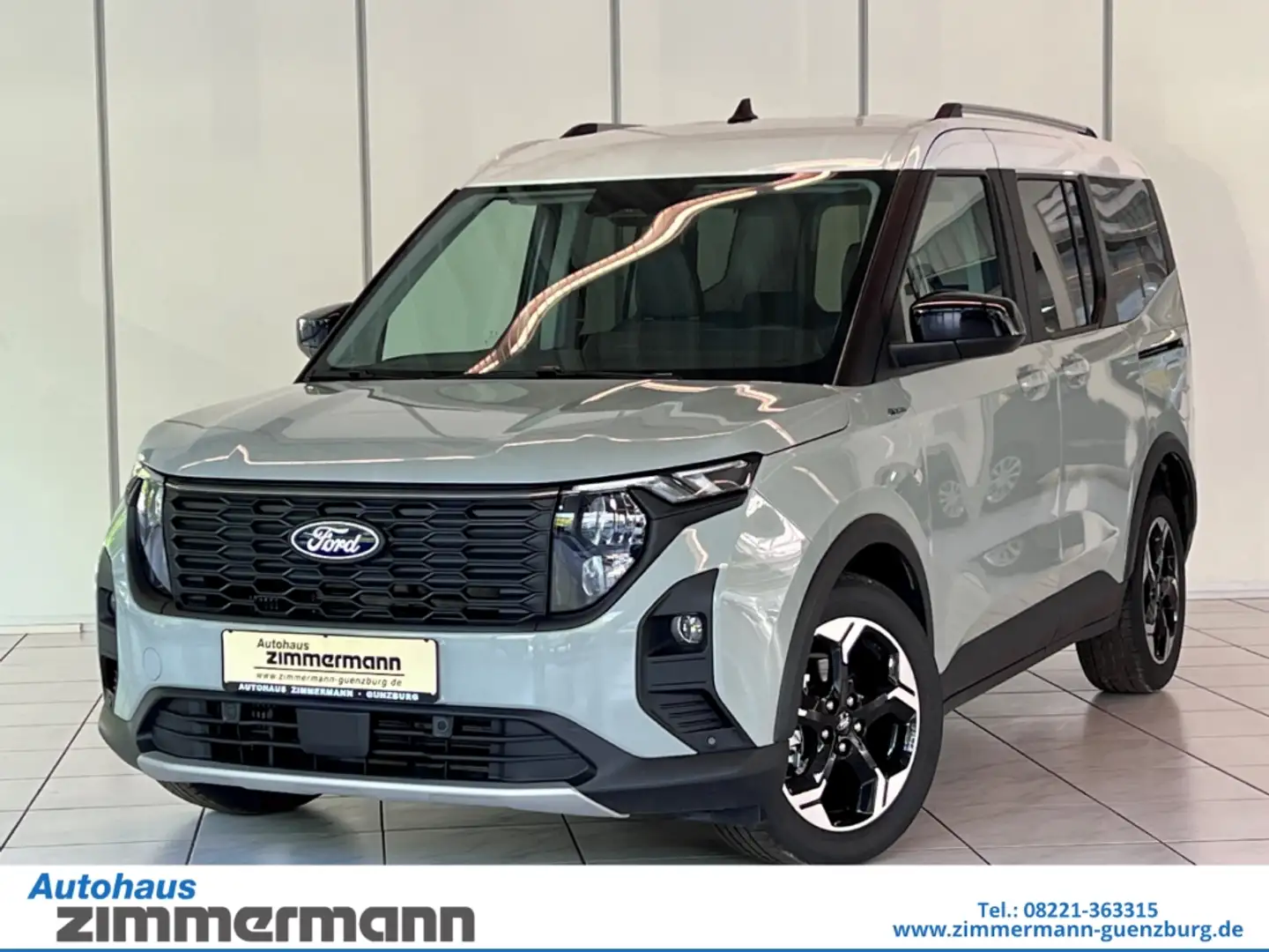 Ford Tourneo Courier 1.0 EcoBoost Autom. ACTIVE Navi  ACC Apple CarPlay Gris - 1