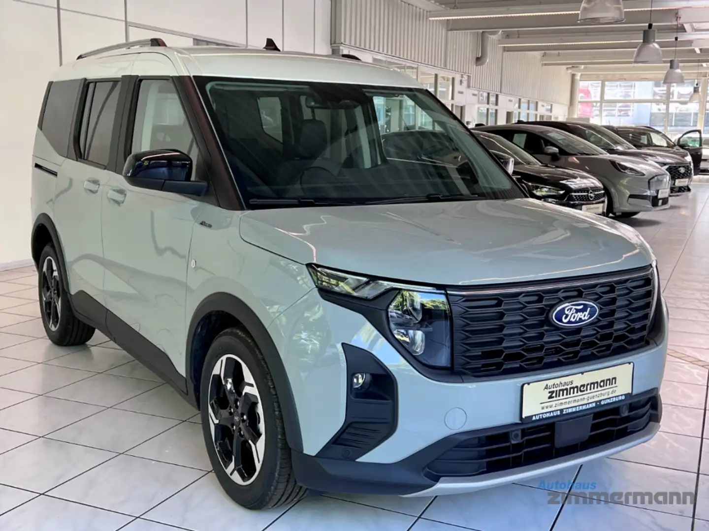 Ford Tourneo Courier 1.0 EcoBoost Autom. ACTIVE Navi  ACC Apple CarPlay Gris - 2