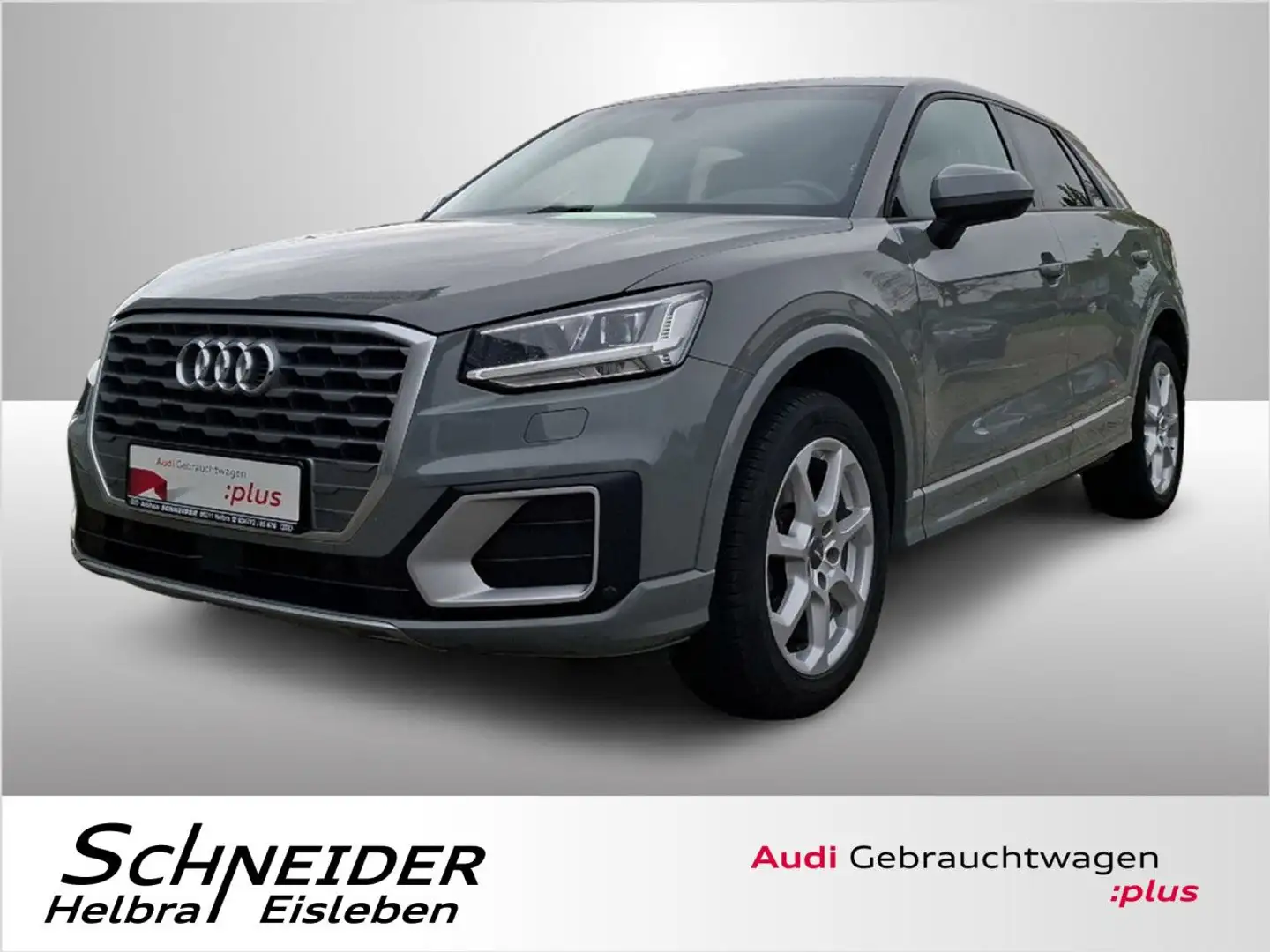 Audi Q2 1.4 TFSI SPORT LED+NAVI+SHZ Bluetooth Klima Gris - 1