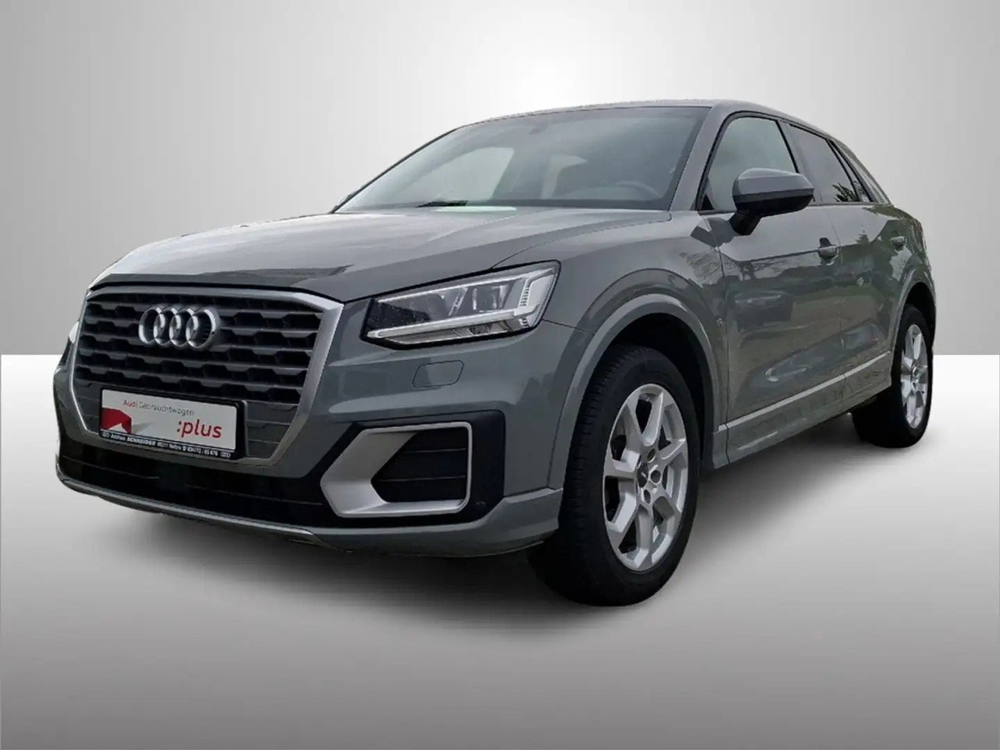 Audi Q2 1.4 TFSI SPORT LED+NAVI+SHZ Bluetooth Klima Gris - 2