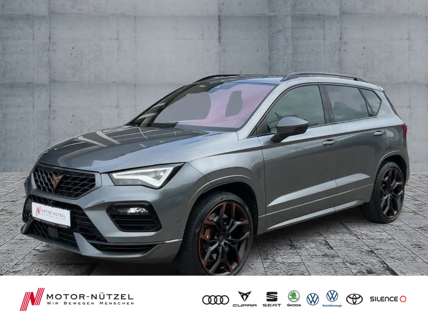 CUPRA Ateca VZ2.0 TSI DSG 4DRIVE LED+NAVI+AHK+KAMERA Gri - 1