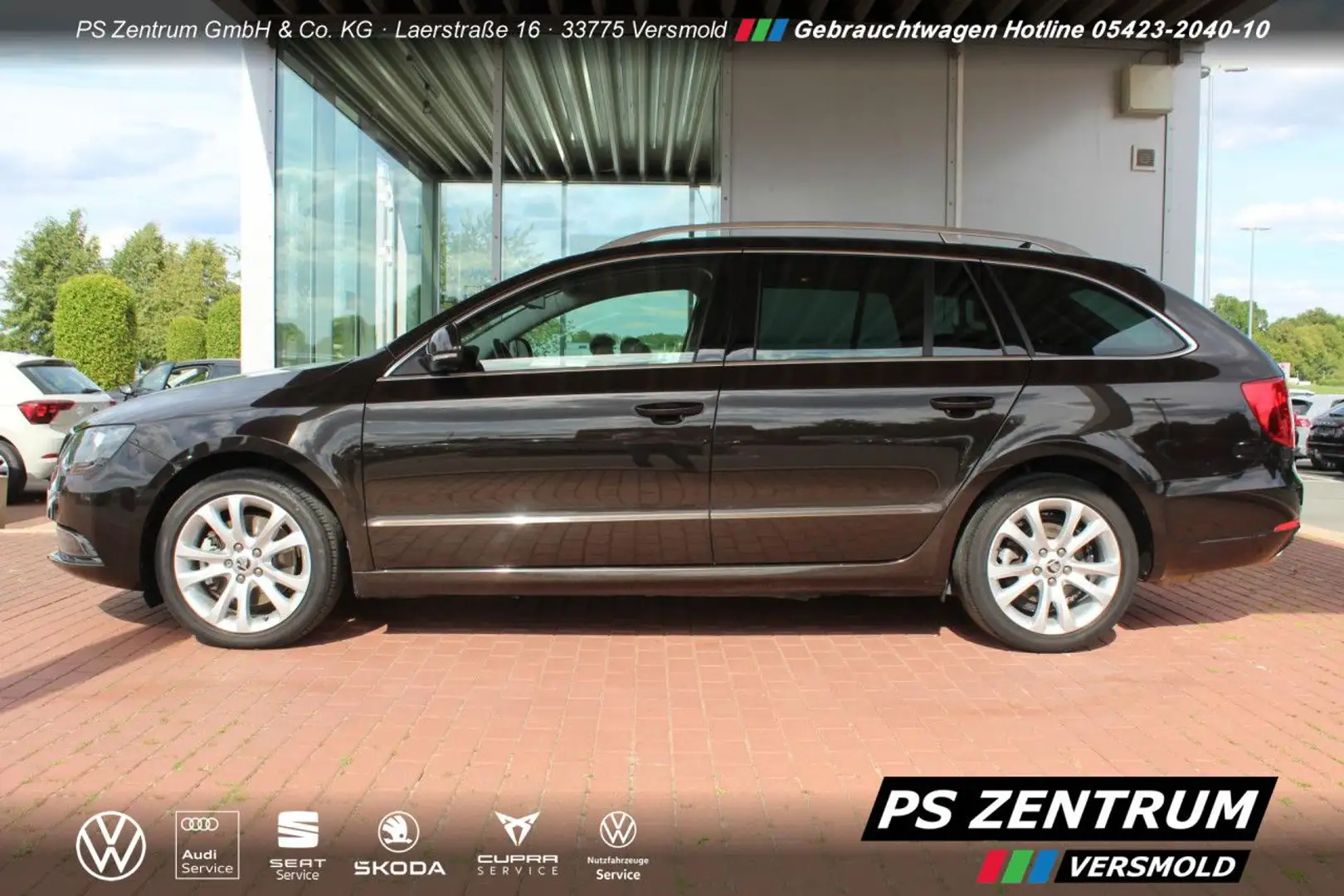 Skoda Superb Combi 2.0 TDI DSG Ambition biXENON PANO Braun - 1