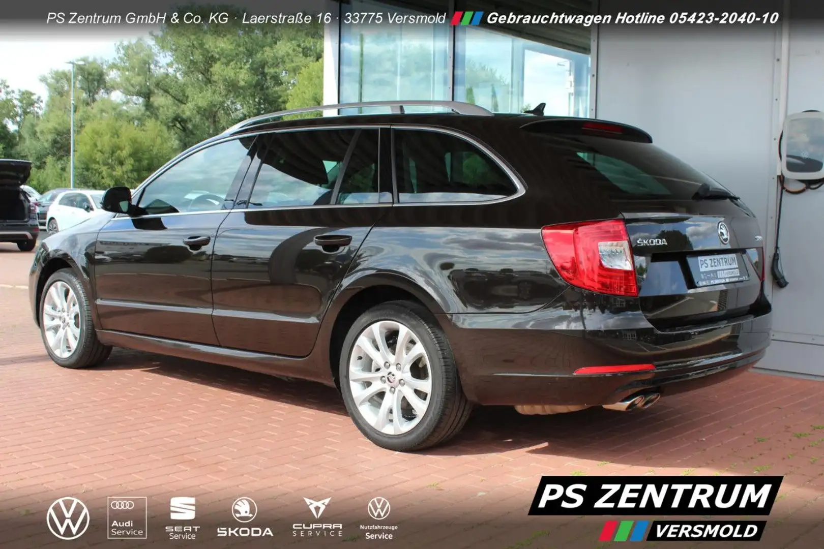 Skoda Superb Combi 2.0 TDI DSG Ambition biXENON PANO Braun - 2