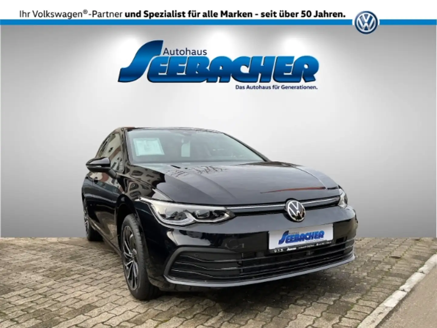 Volkswagen Golf VIII *United* 1.5 eTSi DSG *Navi*AHK*LED* Schwarz - 1