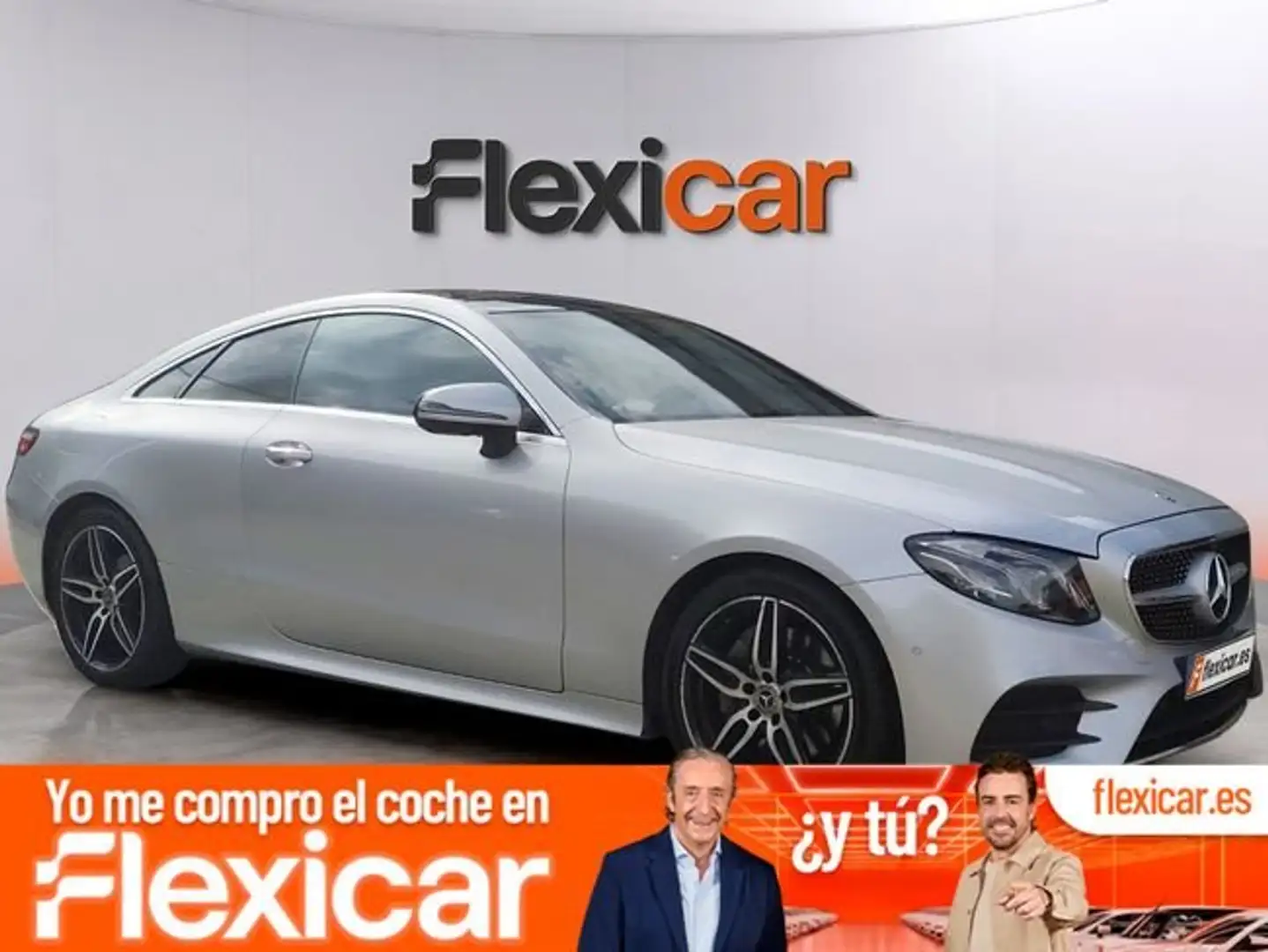 Mercedes-Benz E 220 Coupé d Gris - 1