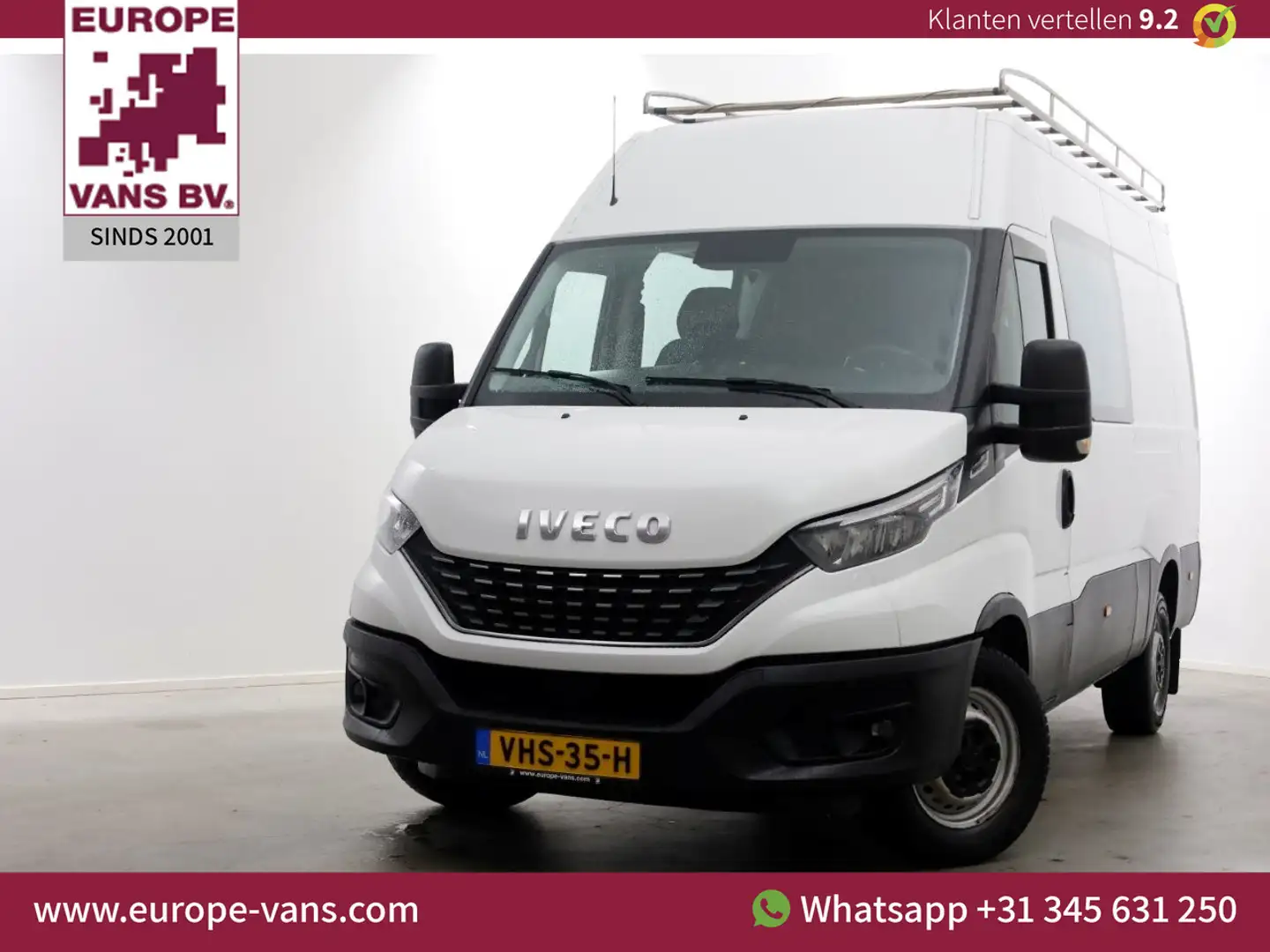 Iveco Daily 35S18HV 3.0 180pk HiMatic Automaat L2H2 D.C. LED/A Blanc - 1
