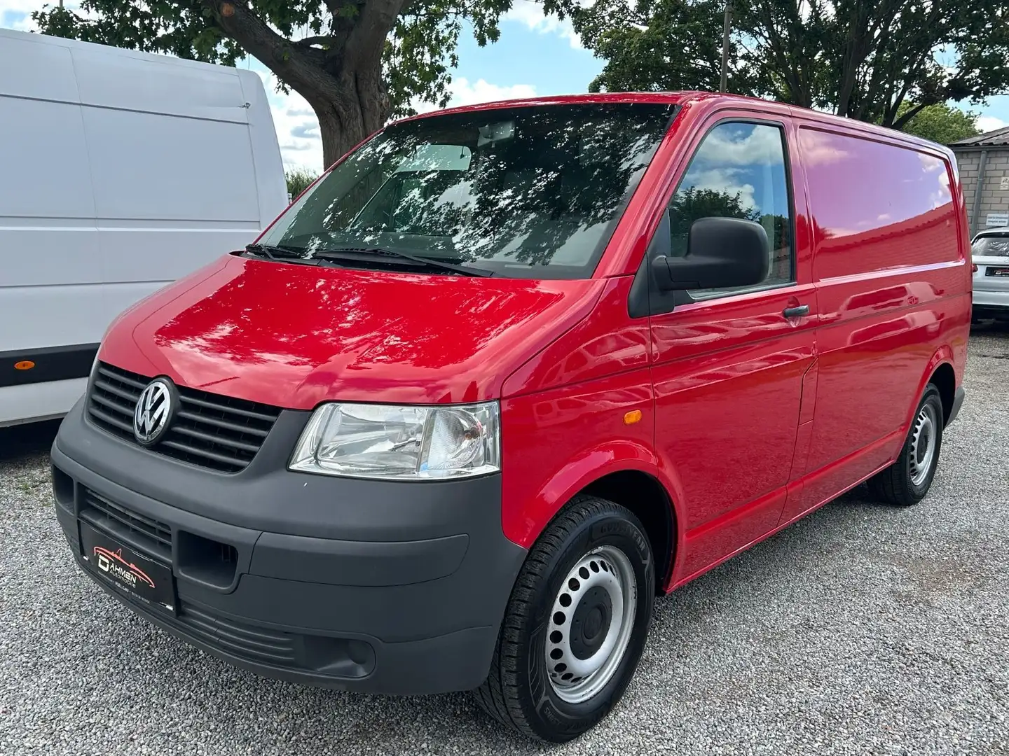 Volkswagen T5 Transporter Kasten-Kombi*Schaltgetriebe*... Rojo - 2