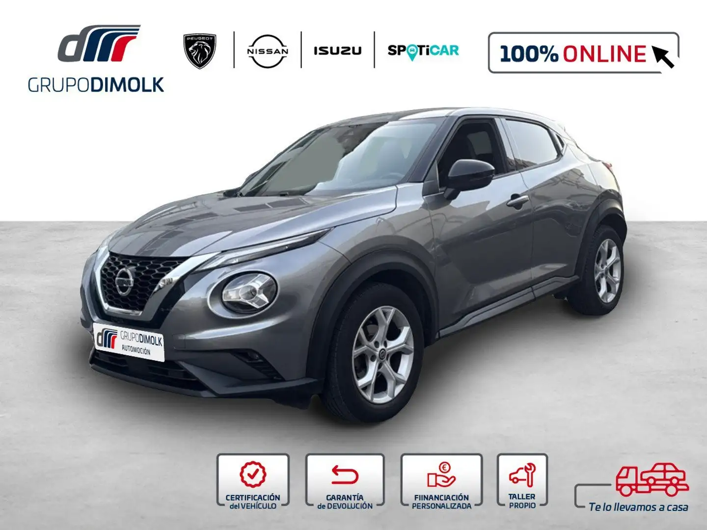 Nissan Juke 1.0 DIG-T N-Connecta 4x2 114 Gris - 1