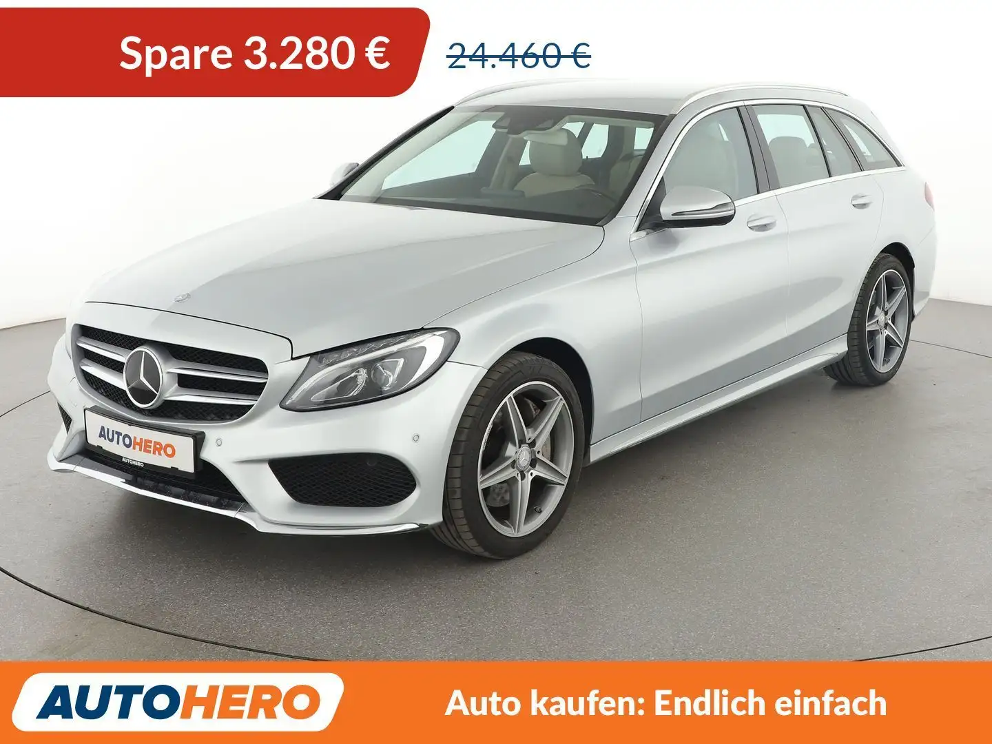 Mercedes-Benz C 300 T AMG Line Aut.*LED*NAVI*ACC*PDC*SHZ*KLIMA* Grau - 1