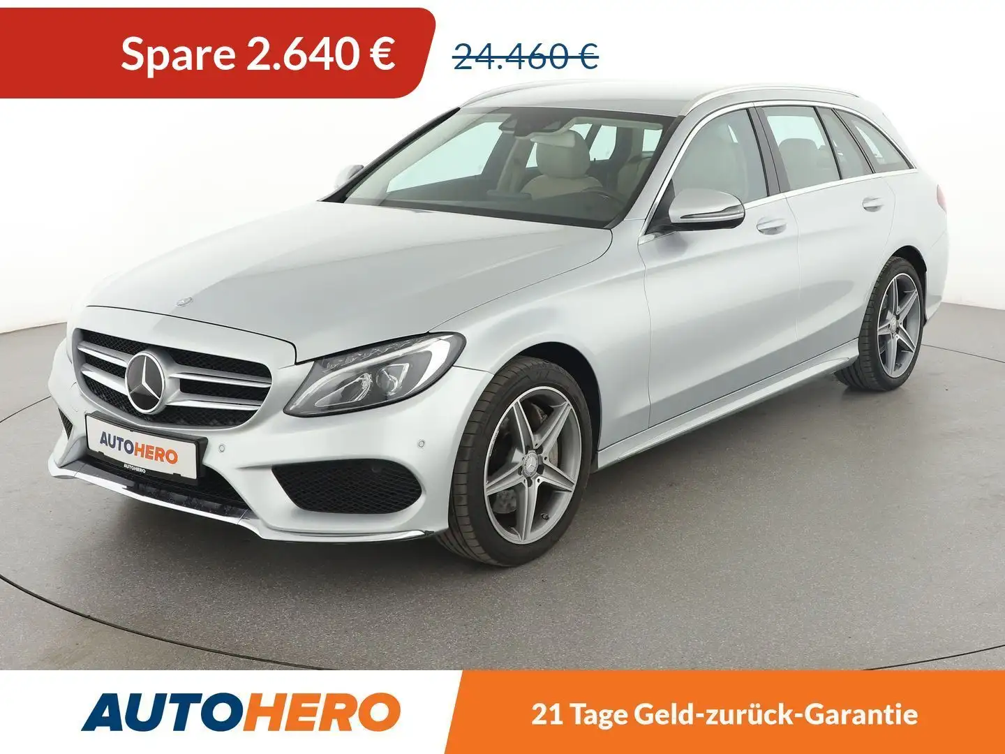 Mercedes-Benz C 300 T AMG Line Aut.*LED*NAVI*ACC*PDC*SHZ*KLIMA* Grau - 1
