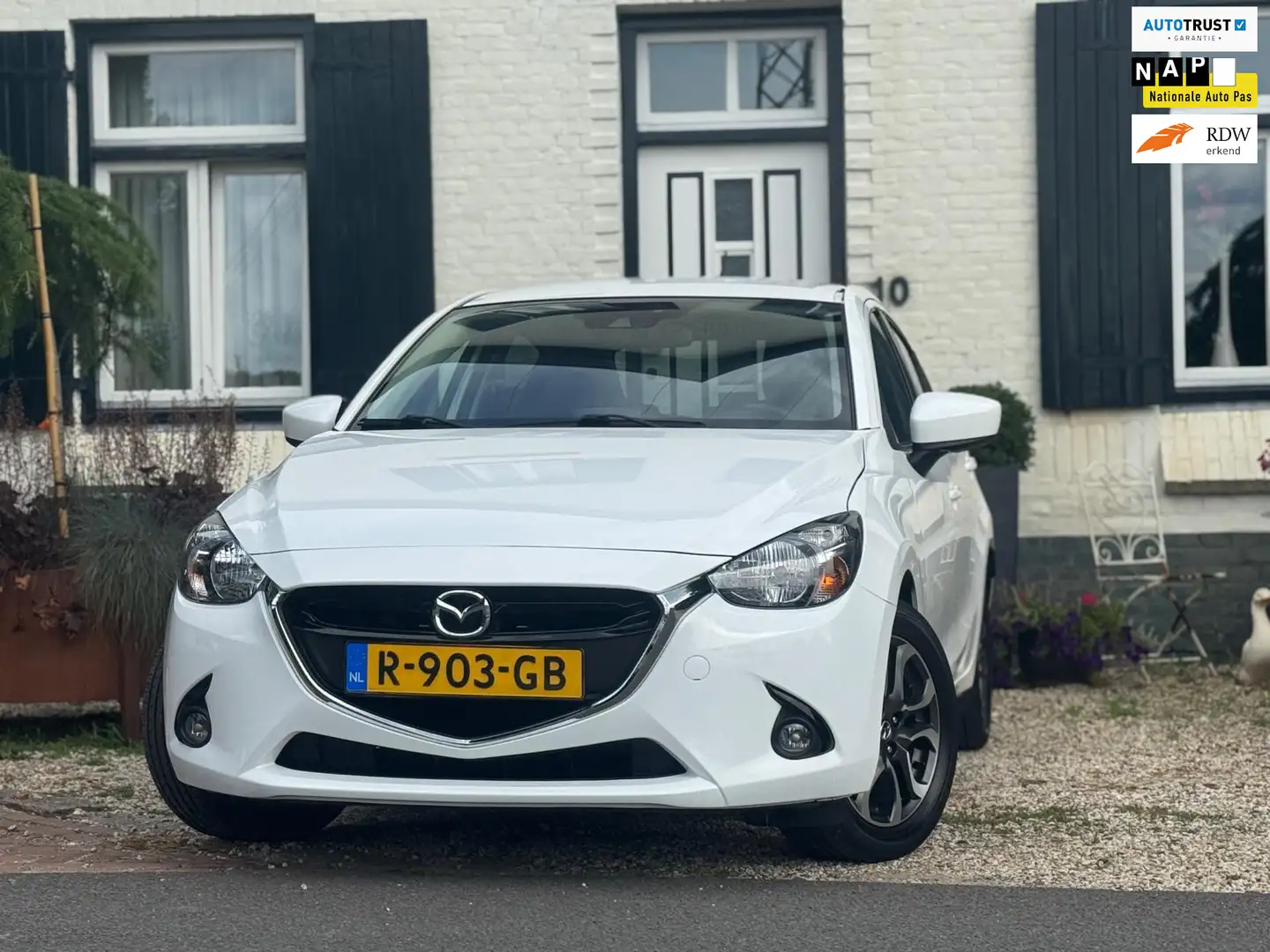 Mazda 2 1.5 Skyactiv-G GT-M|Dealer onderhouden|Stoelverwar Wit - 1