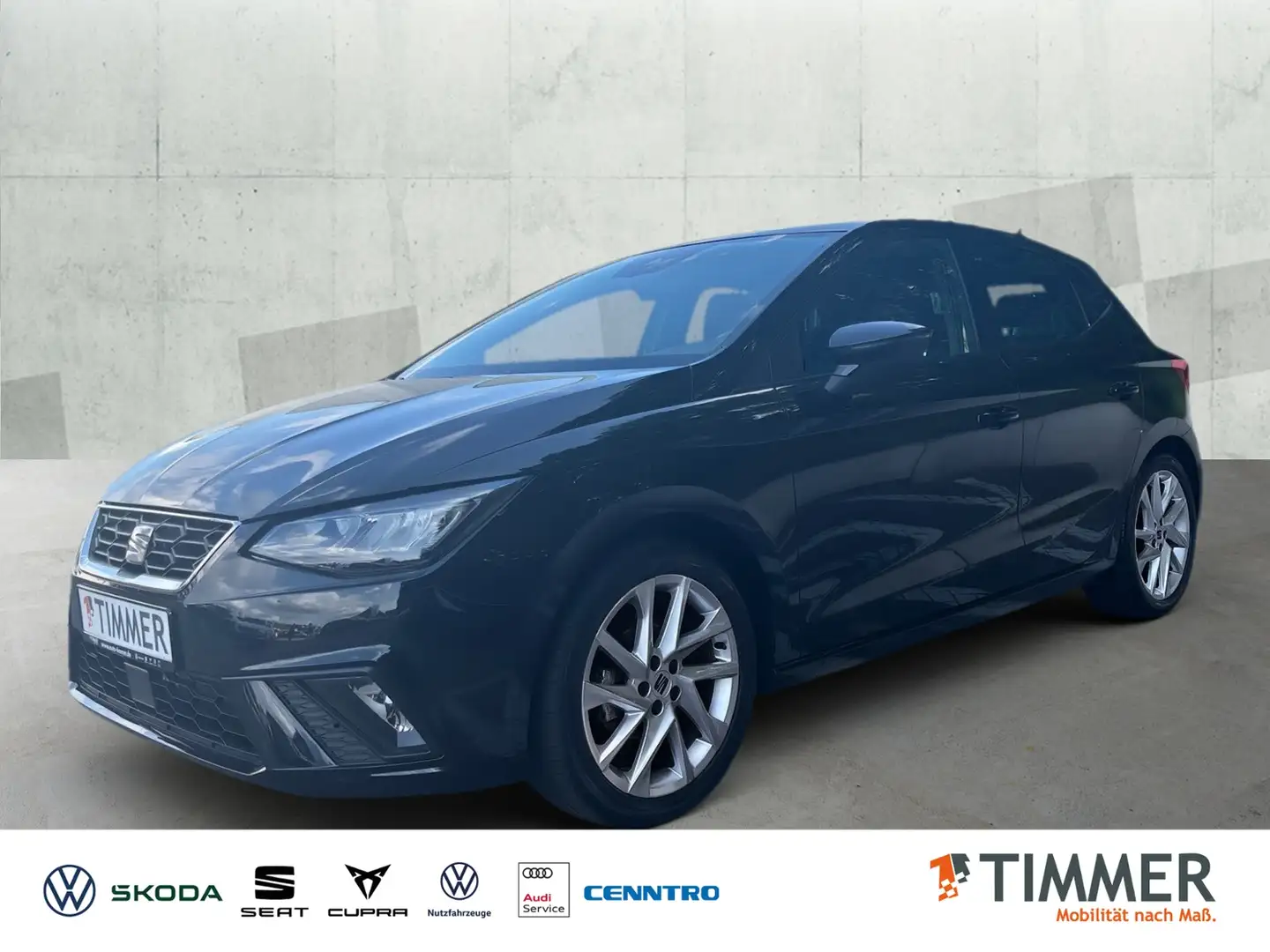 SEAT Ibiza 1.0 TSI FR-LINE *LED *ACC *VIRTUAL *LM17" *APP-CO Schwarz - 2