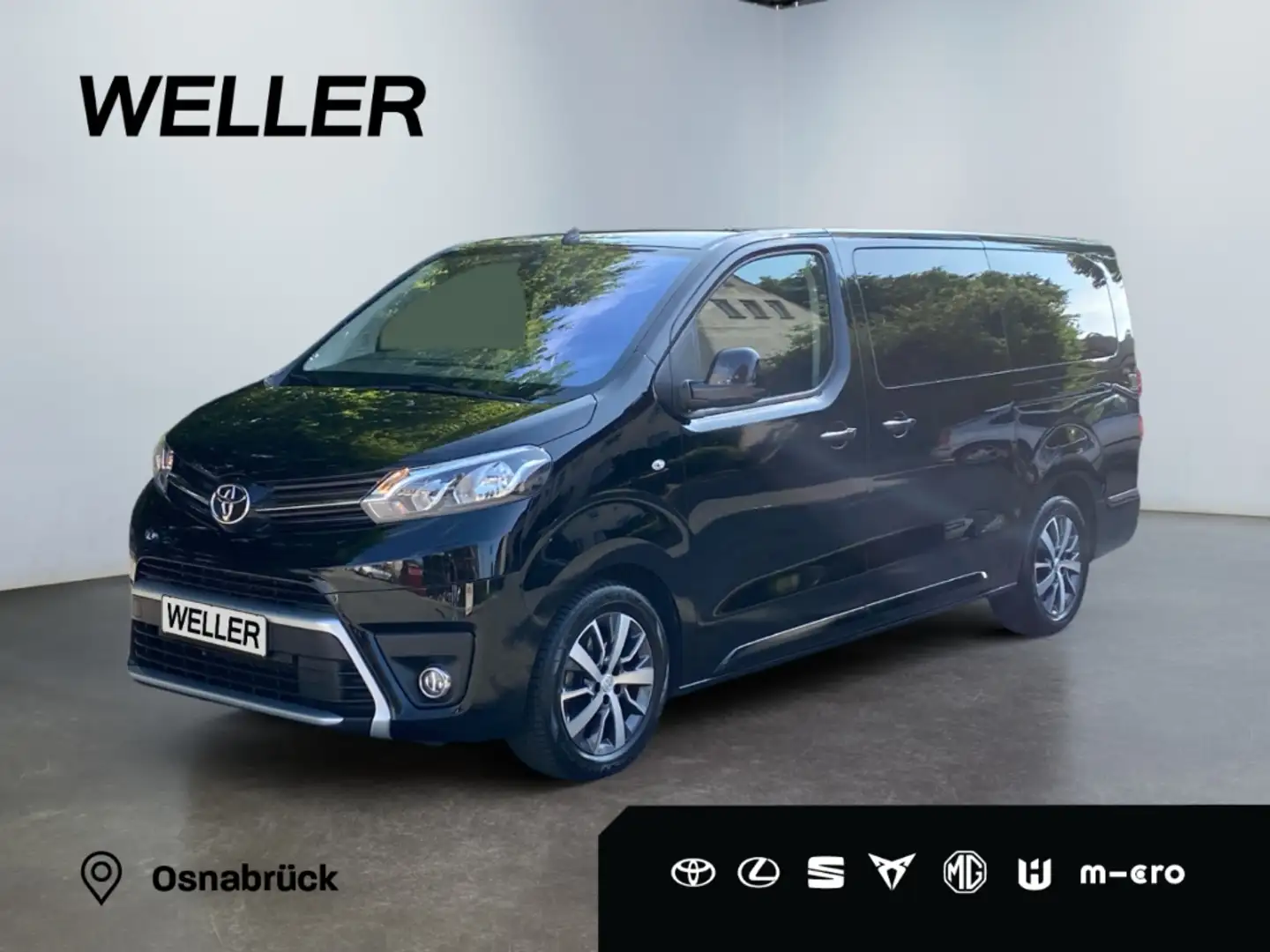 Toyota Proace 2,0l-D-4D L2 Verso Shuttle Comfort *9-Sit* Schwarz - 1