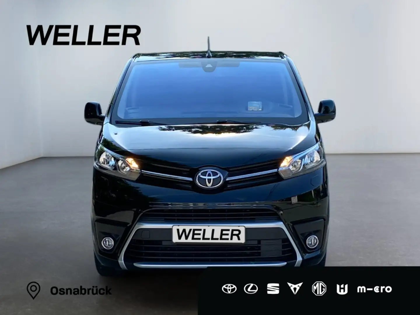 Toyota Proace 2,0l-D-4D L2 Verso Shuttle Comfort *9-Sit* Schwarz - 2