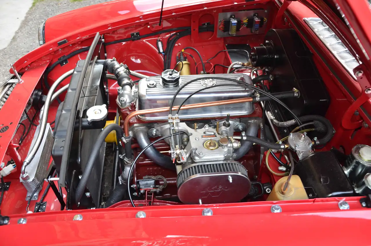 MG MGB Pronta gare autostoriche Fiche FIA, foto 2
