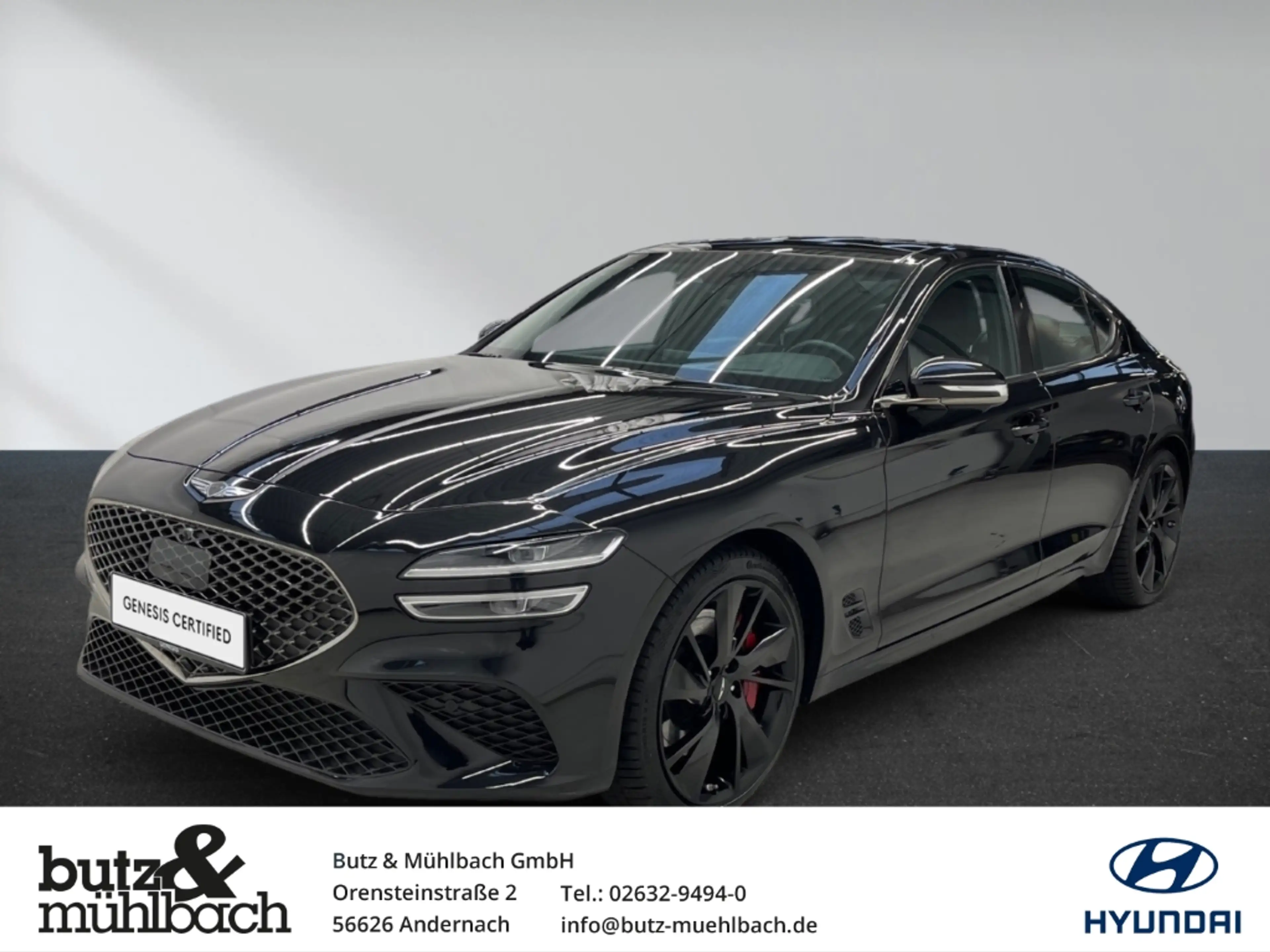 Genesis G70 Sport 4WD AD Leder LED Sperrdiff. ACC El. Heckklap