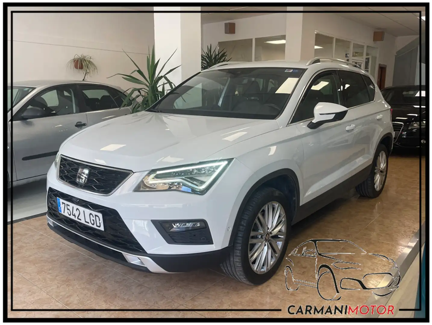 SEAT Ateca 2.0TDI CR S&S Xcellence 150 Blanc - 1