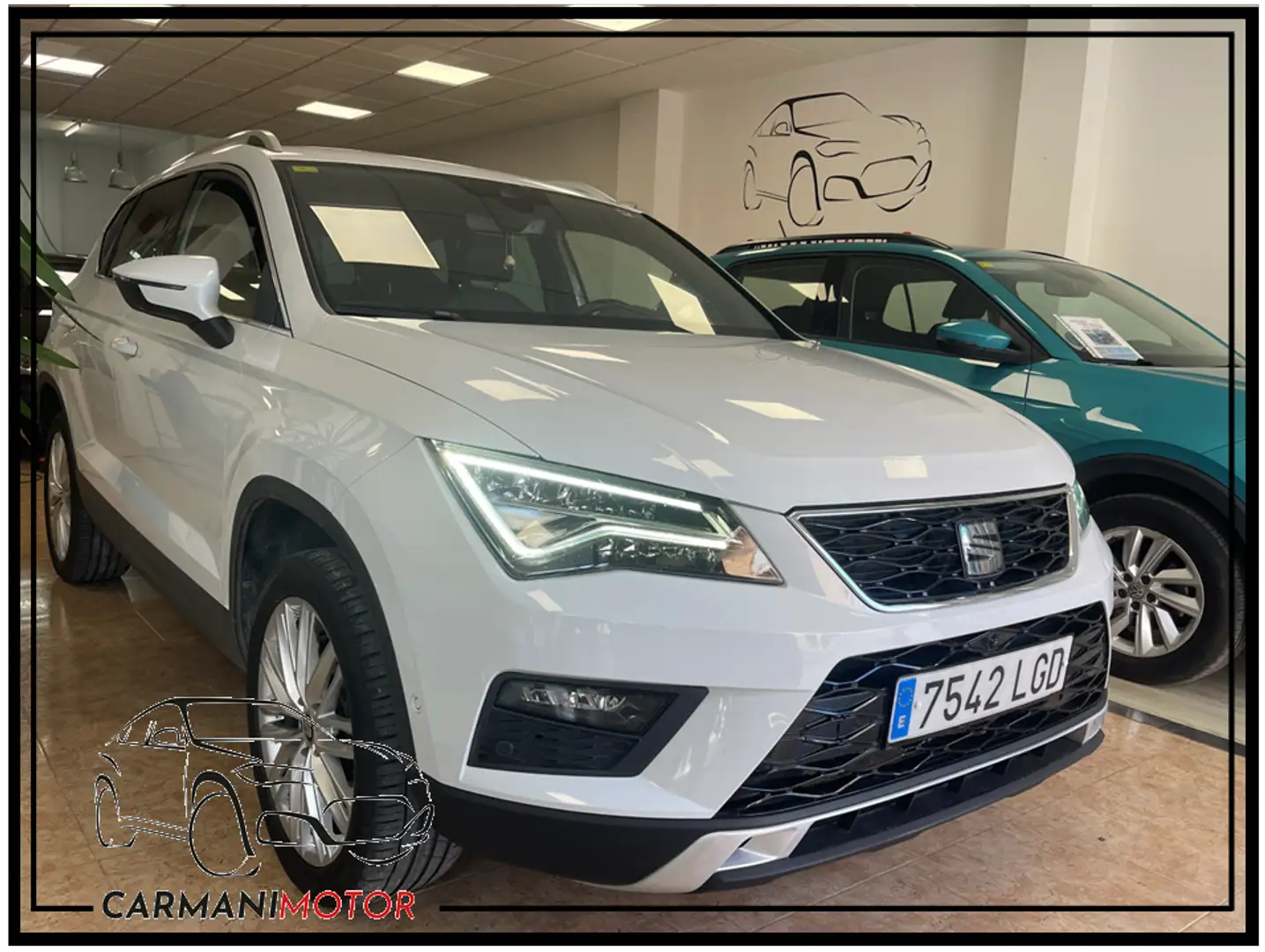 SEAT Ateca 2.0TDI CR S&S Xcellence 150 Blanco - 1