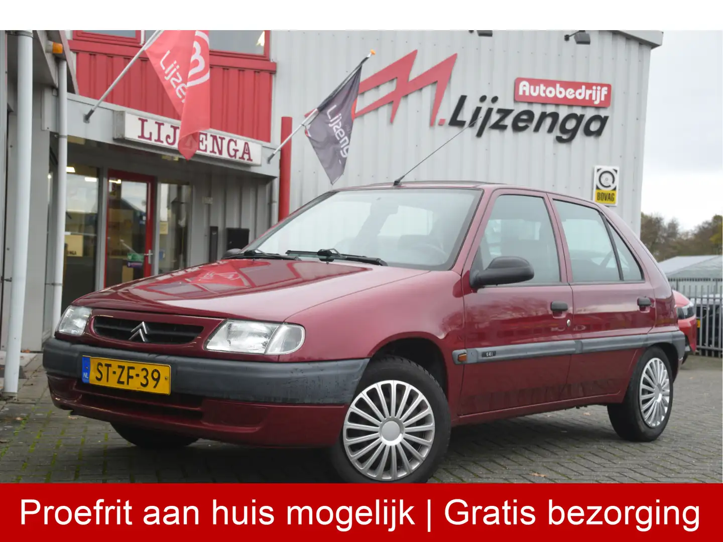 Citroen SAXO 1.4i SX Automaat | 5-deurs | centrale vergrendelin Rot - 1