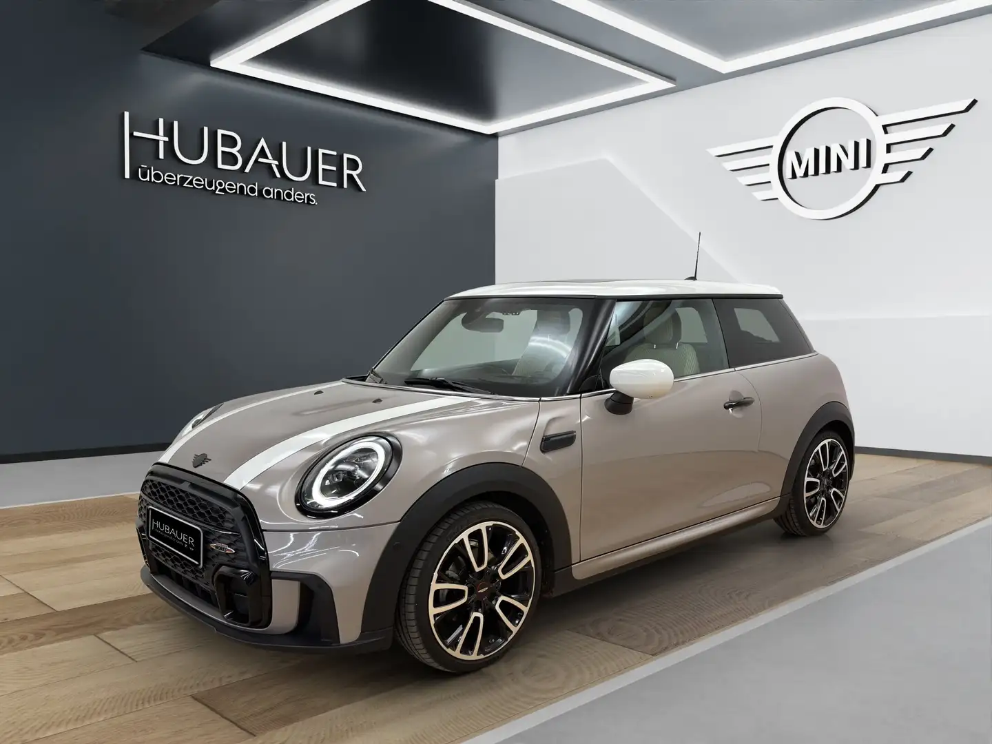 MINI Cooper 3-Türer [JCW Trim, Navi, ACC, RFK, Pano] Grau - 1
