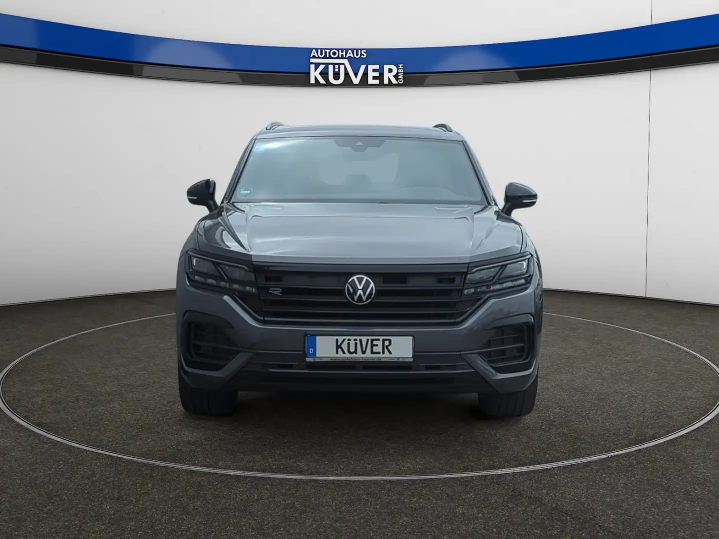 Volkswagen Touareg R-Line 3,0 TDI DSG 4M+Navi+AHK+Leder+ACC Gris - 2