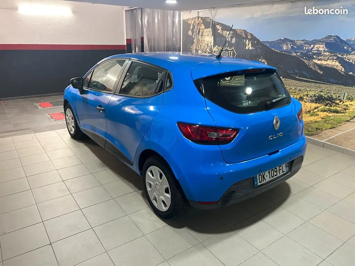 Renault Clio IV 1.5 dCi 90ch 2 PLACES TVA RÉCUPÉRABLE Bleu - 2