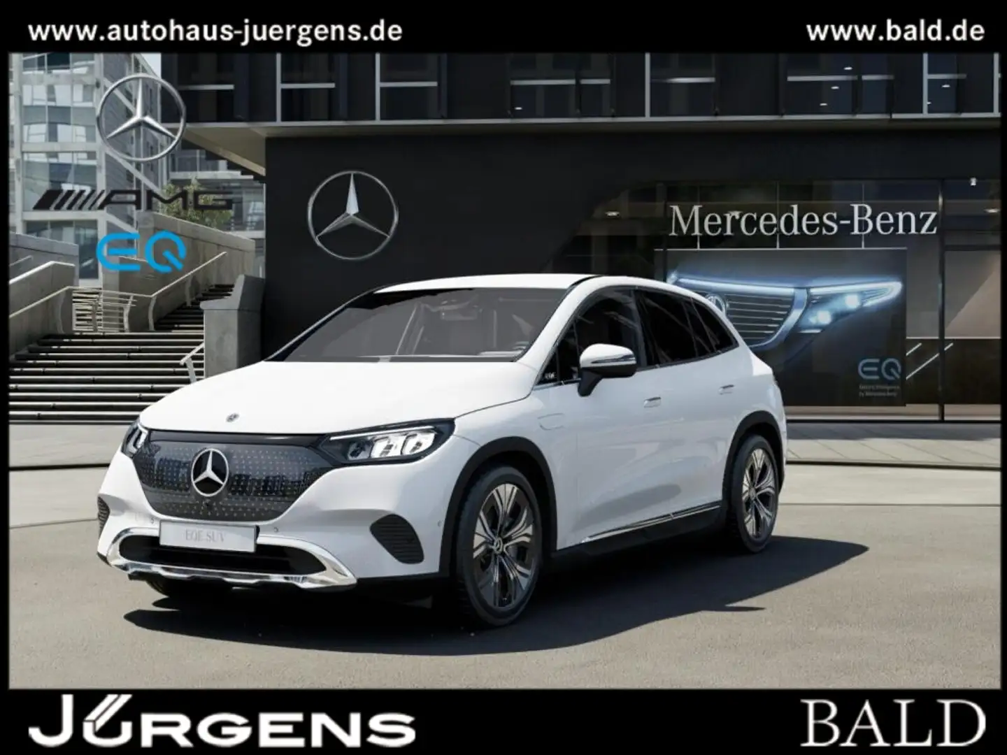 Mercedes-Benz EQE SUV EQE 300 SUV Electr-Art/AHK/LED/Cam/Shz-Fond/Memo Weiß - 1
