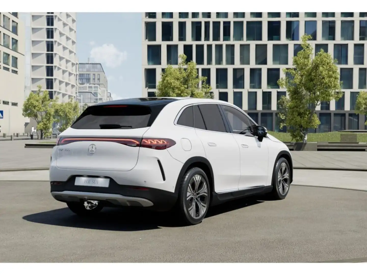 Mercedes-Benz EQE SUV EQE 300 SUV Electr-Art/AHK/LED/Cam/Shz-Fond/Memo Weiß - 2