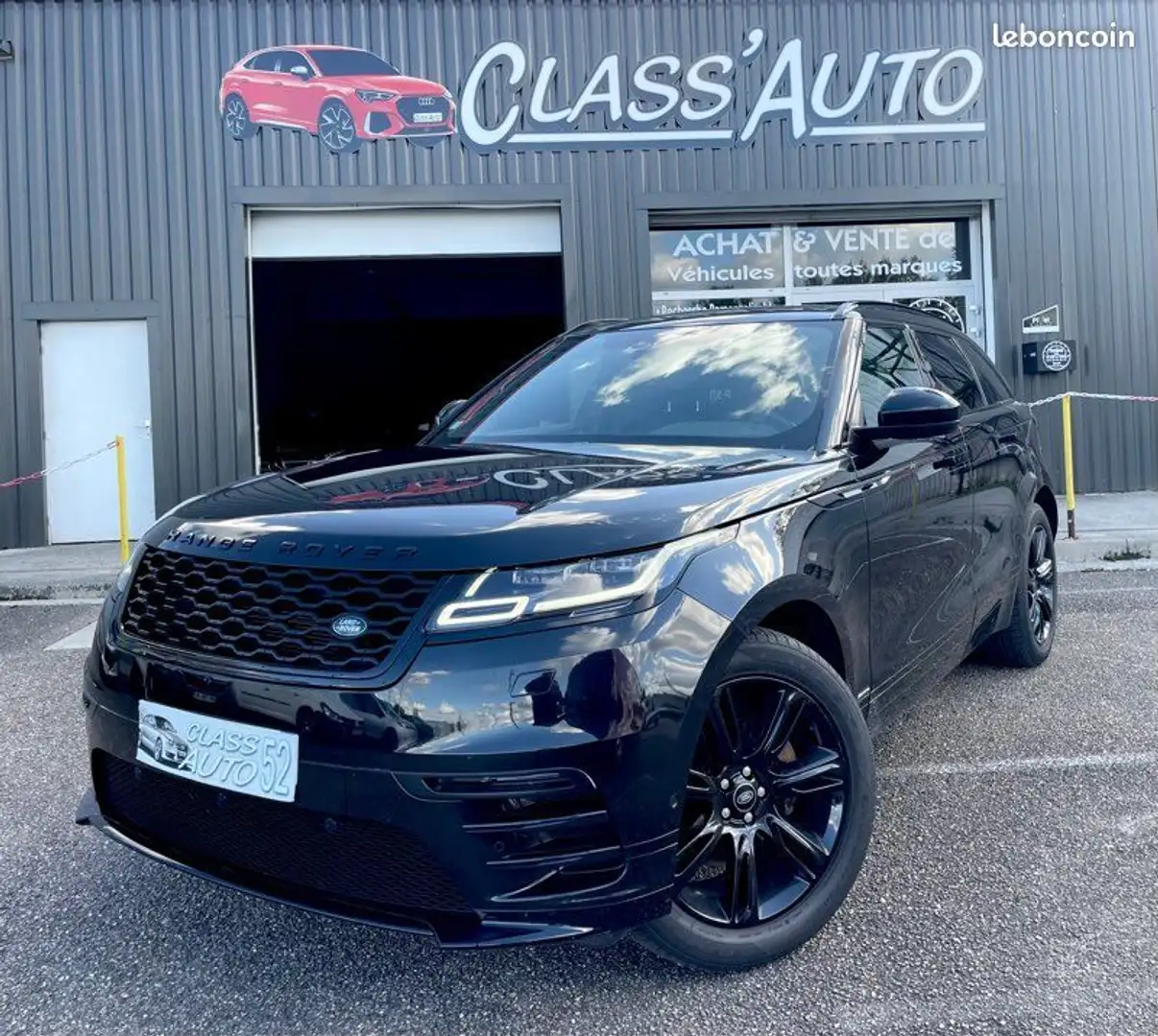 Land Rover Range Rover Velar LAND D-240 cv R-Dynamic FULL BLACK TBE Noir - 2