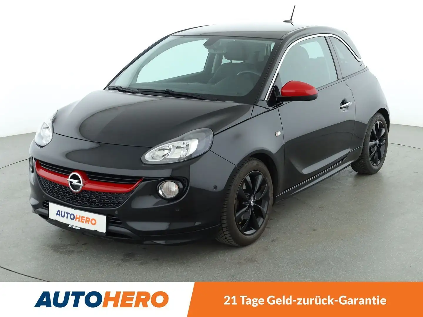 Opel Adam 1.0 Turbo Glam ecoFlex*NAVI*PDC*SHZ*PANO*KLIMA* Schwarz - 1
