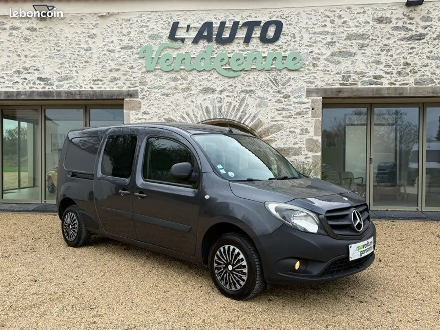 Mercedes-Benz Citan MERCEDES MIXTO 109 CDI Extra Long Cabine Approfondie Repliable 11 240 HT Gris - 1