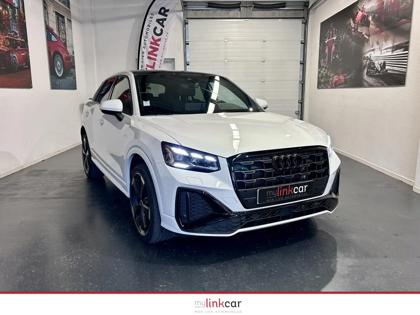 Audi Q2 S line Plus 35 TFSI 150 S-tronic Blanc - 1