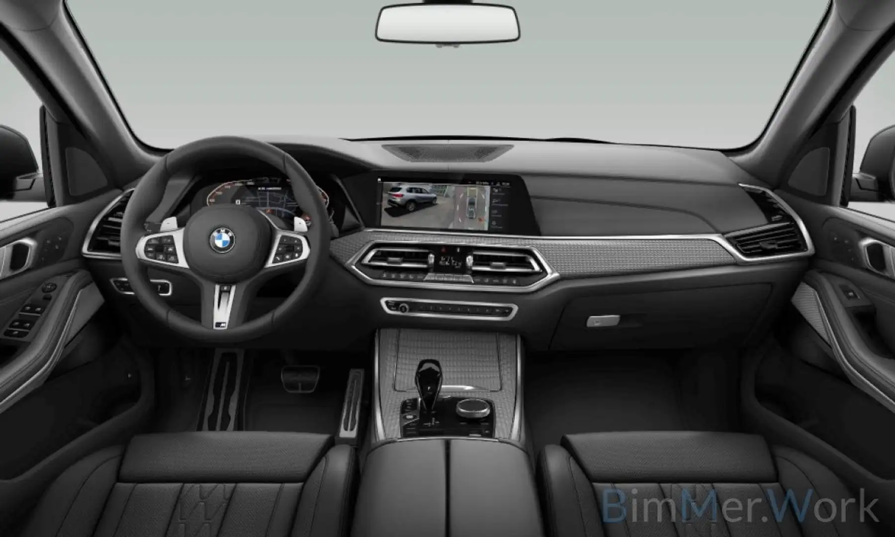 BMW X5 M Panoram 360°HUD DAB HiFi Massage AHK 22 Grey - 2