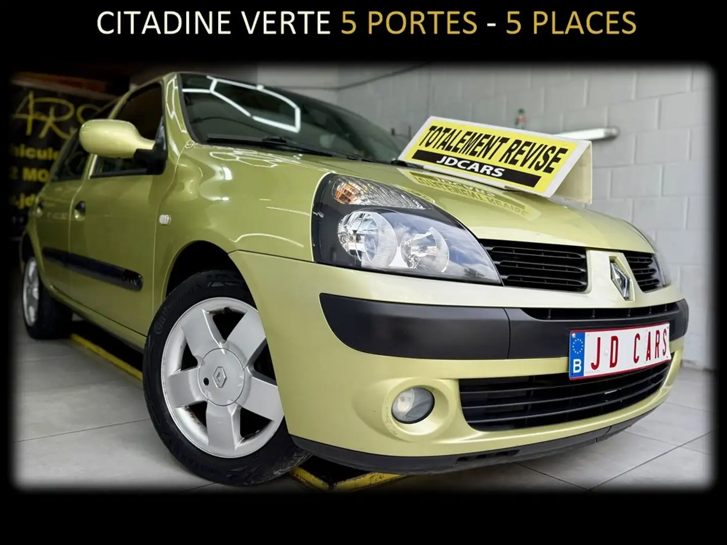 Renault Clio Clio 1.4i ‼️GARANTIE 1 AN CTOK‼️ Vert - 2