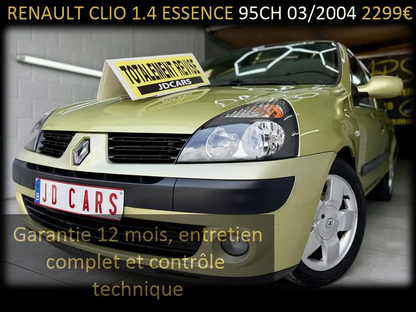 Renault Clio Clio 1.4i ‼️GARANTIE 1 AN CTOK‼️ Vert - 1
