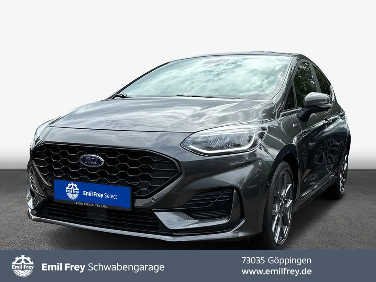 Ford Fiesta 1.0 EcoBoost S&S ST-LINE *NAVI*ACC*LED* Gris - 1