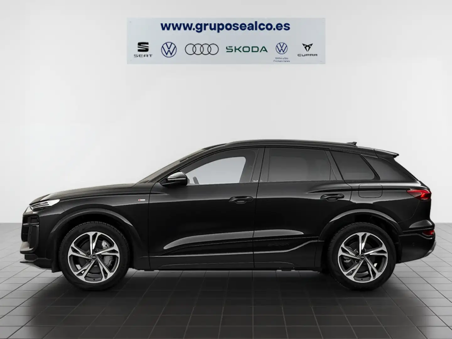 Audi Q6 e-tron performance S line 225kW 100KWh Negro - 2