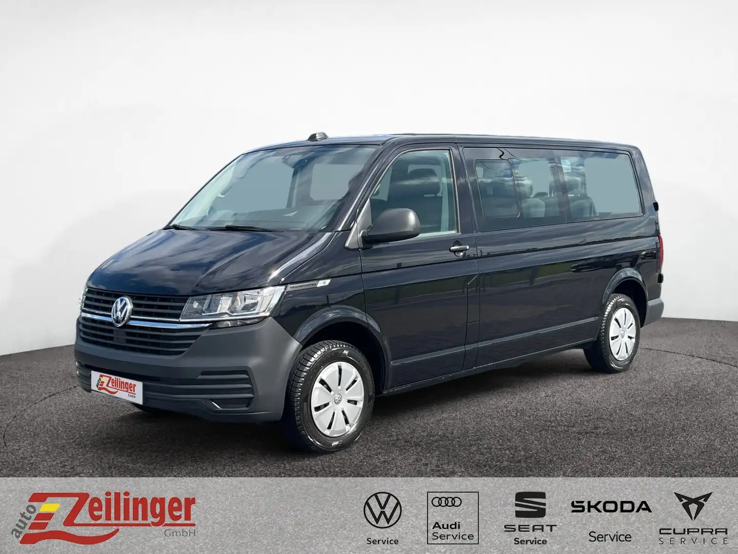 Volkswagen T6 Kombi T6.1 Kombi LR TDI DSG|9-SITZER|SHZ|AHK|TEMPOMAT Negro - 1
