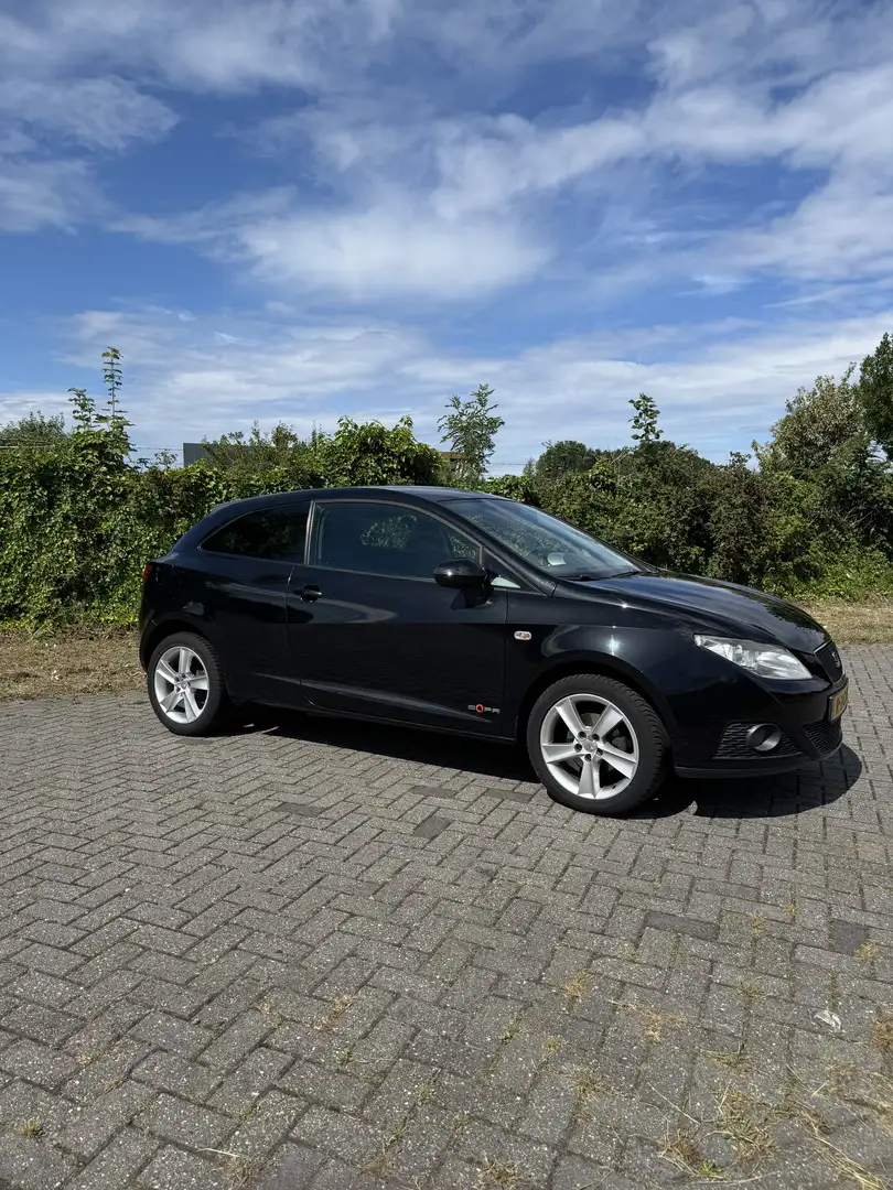 SEAT Ibiza 1.2 Style | Airco | Cruise-control Zwart - 2