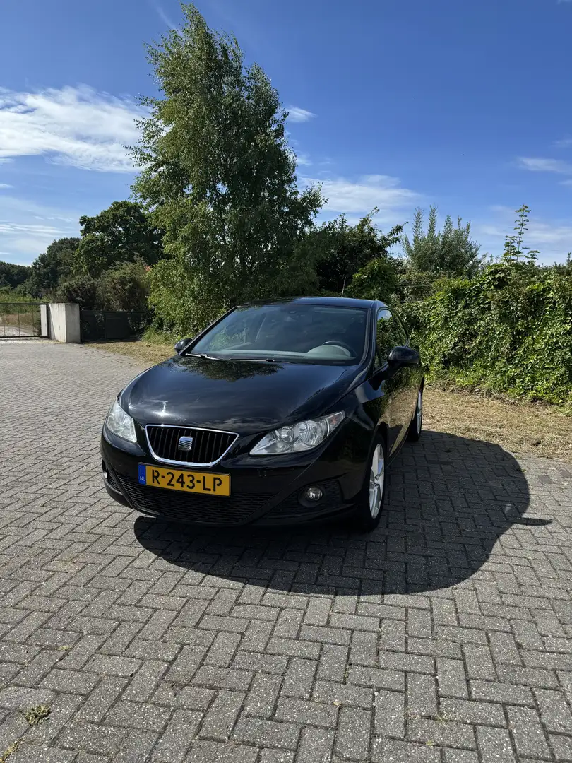 SEAT Ibiza 1.2 Style | Airco | Cruise-control Zwart - 1