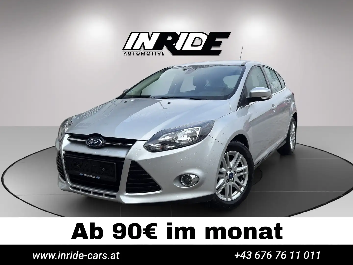 Ford Focus Titanium*Anhängerk*Sitzheizung*2-Besitz* Silber - 1