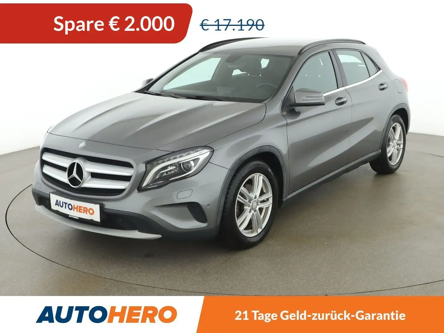 Mercedes-Benz GLA 200 GLA 200 d Aut. *TEMPO*NAVI*SHZ*PDC*EL. HECHKLAPPE* Grau - 1