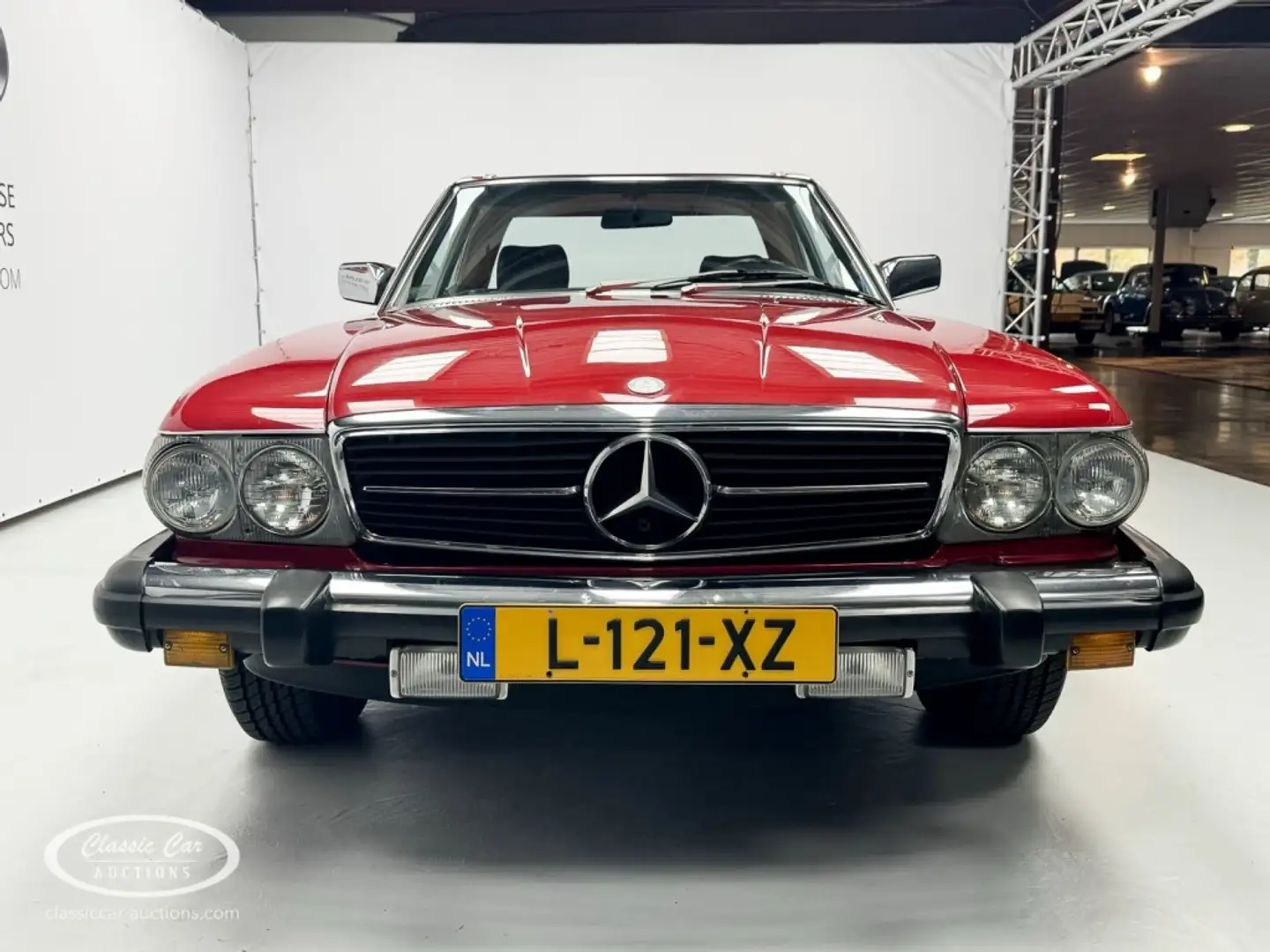 Mercedes-Benz 380SL   - ONLINE AUCTION Червоний - 2