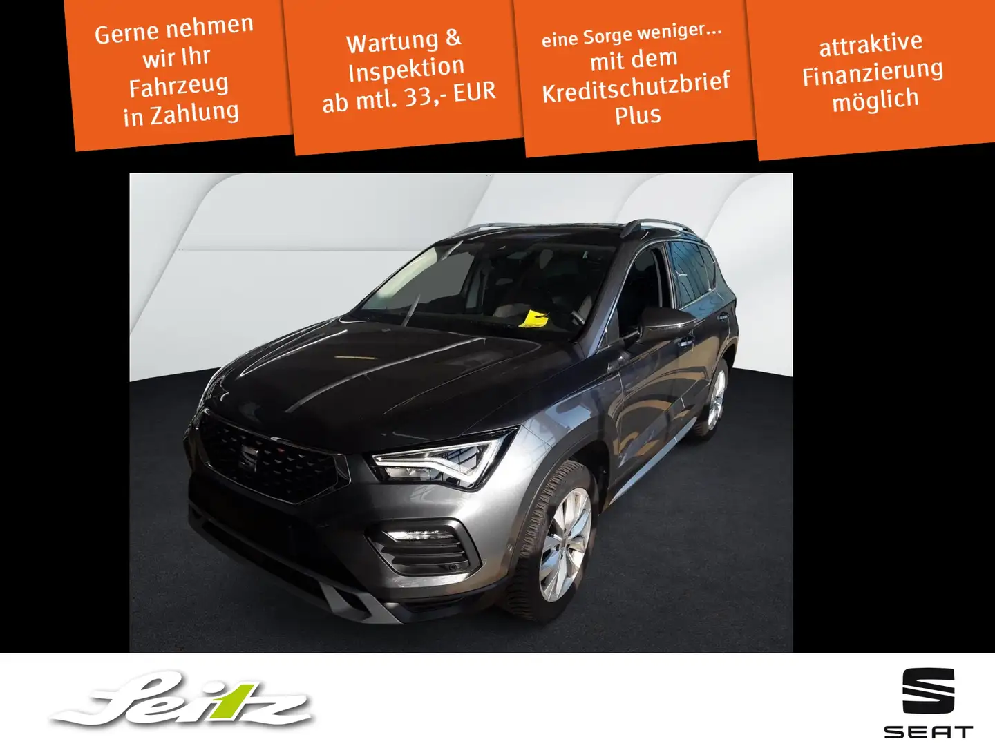 SEAT Ateca 1.5 TSI Xperience *AHK*KAMERA*NAVI*LED* Grau - 1