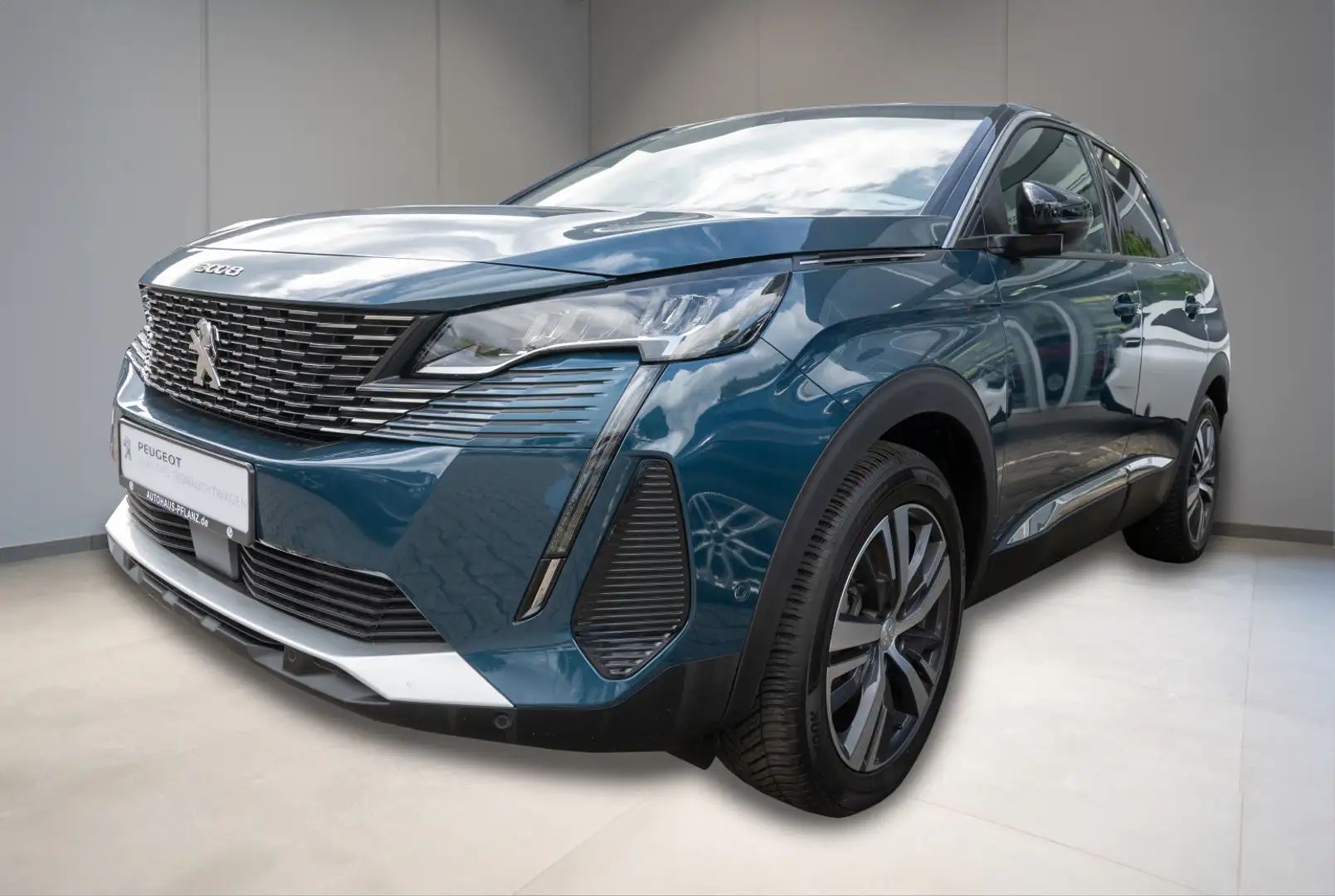 Peugeot 3008 Allure Pack 1.2 PureTech 130 EAT8 *GW-TOP-DEAL* Blauw - 1