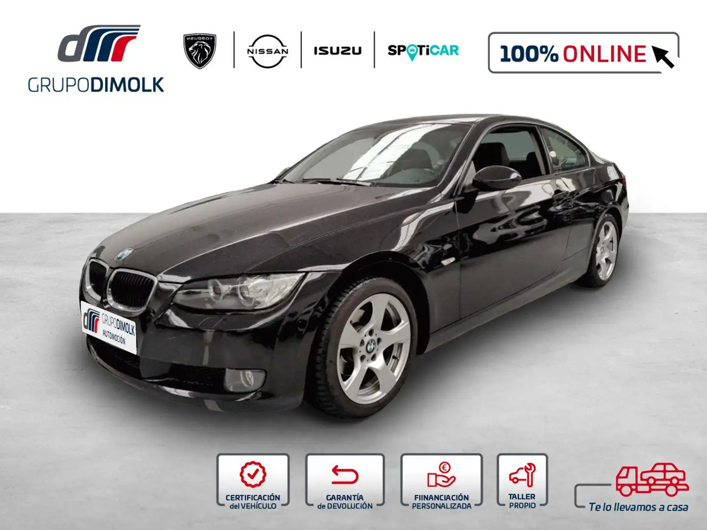 BMW 320 320i Zwart - 1