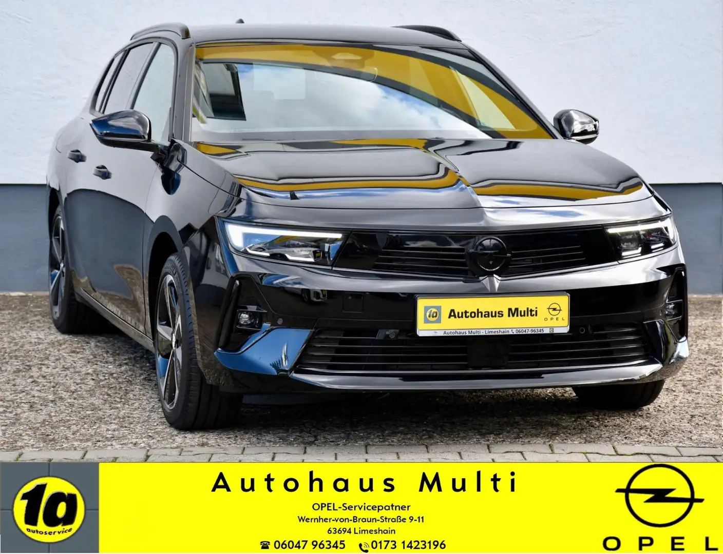 Opel Astra L ST GS Navi AGRSitz Lkrhz Matrix AHK 360° Schwarz - 1